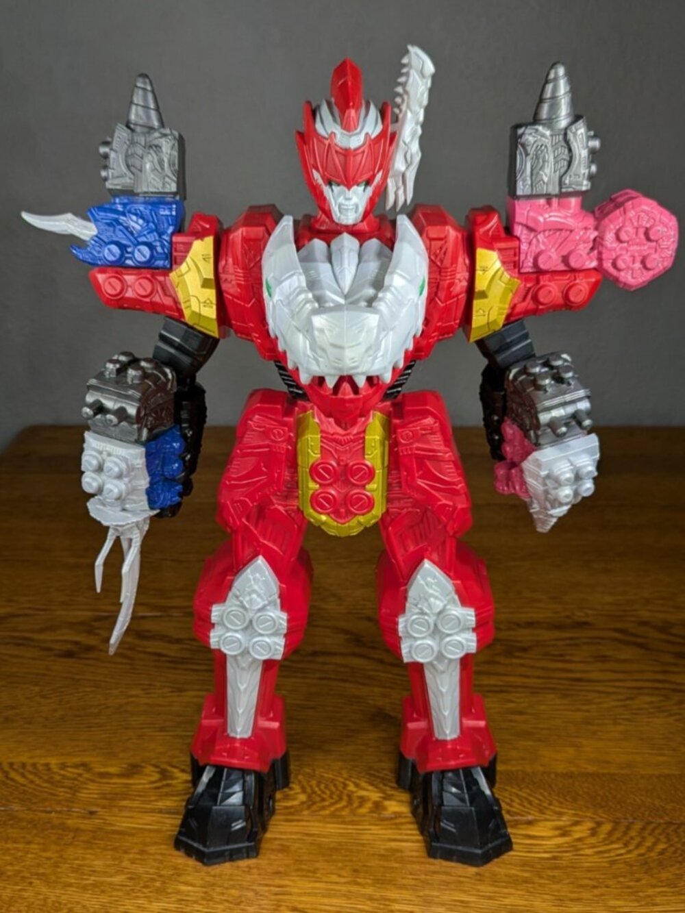 Bandai Hasbro Mighty Morphin Power Rangers 19" Super Dino Megazord 2021
